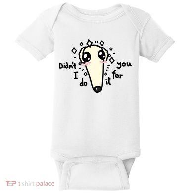 Didn't I Do It For You Borzoi Dog Meme Baby Bodysuit