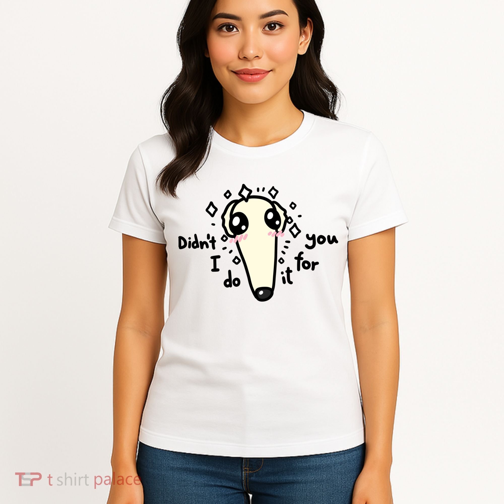 Didn't I Do It For You Borzoi Dog Meme Women's T-Shirt