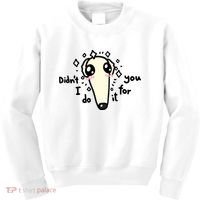 Didn't I Do It For You Borzoi Dog Meme Kids Sweatshirt thumb 0