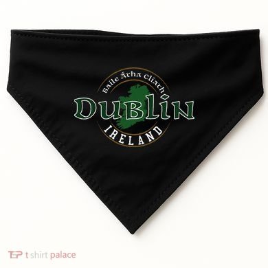 Dublin Ireland USA-Made Doggie Bandana
