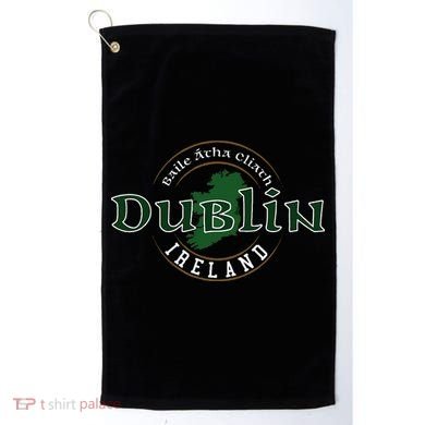 Dublin Ireland Golf Towel