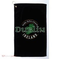 Dublin Ireland Golf Towel thumb 0