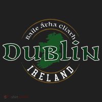 Dublin Ireland Golf Towel thumb 3