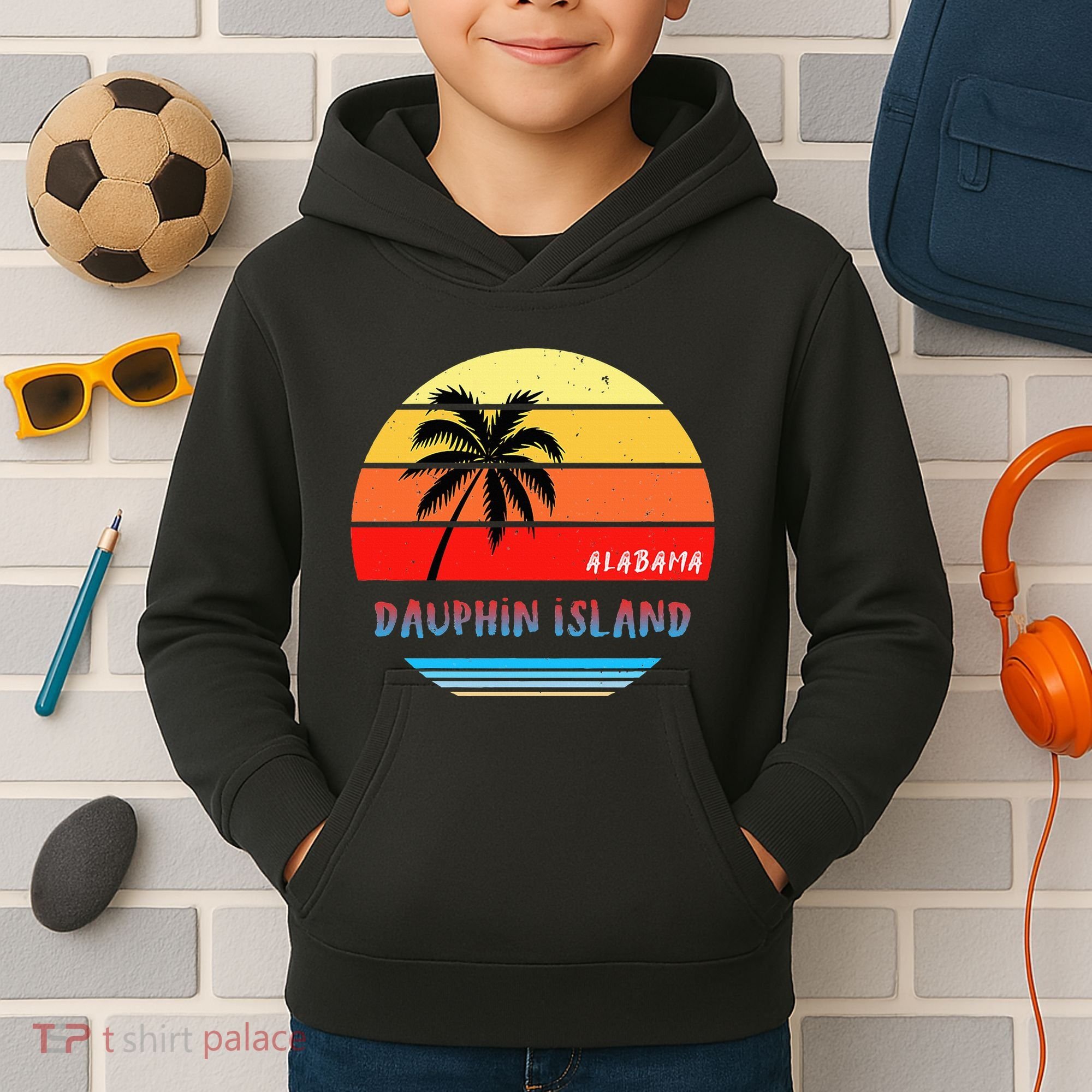 Dauphin Island Dauphin Island Alabama Kids Hoodie