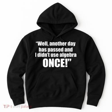Didn't Use Algebra Today Math Irrelevance Funny Hoodie