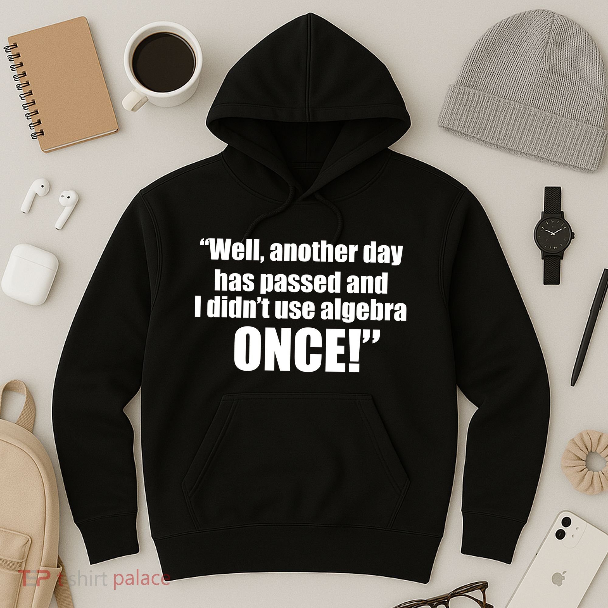 Didn't Use Algebra Today Math Irrelevance Funny Hoodie