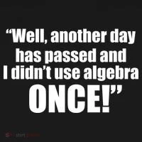 Didn't Use Algebra Today Math Irrelevance Funny Bucket Hat thumb 4
