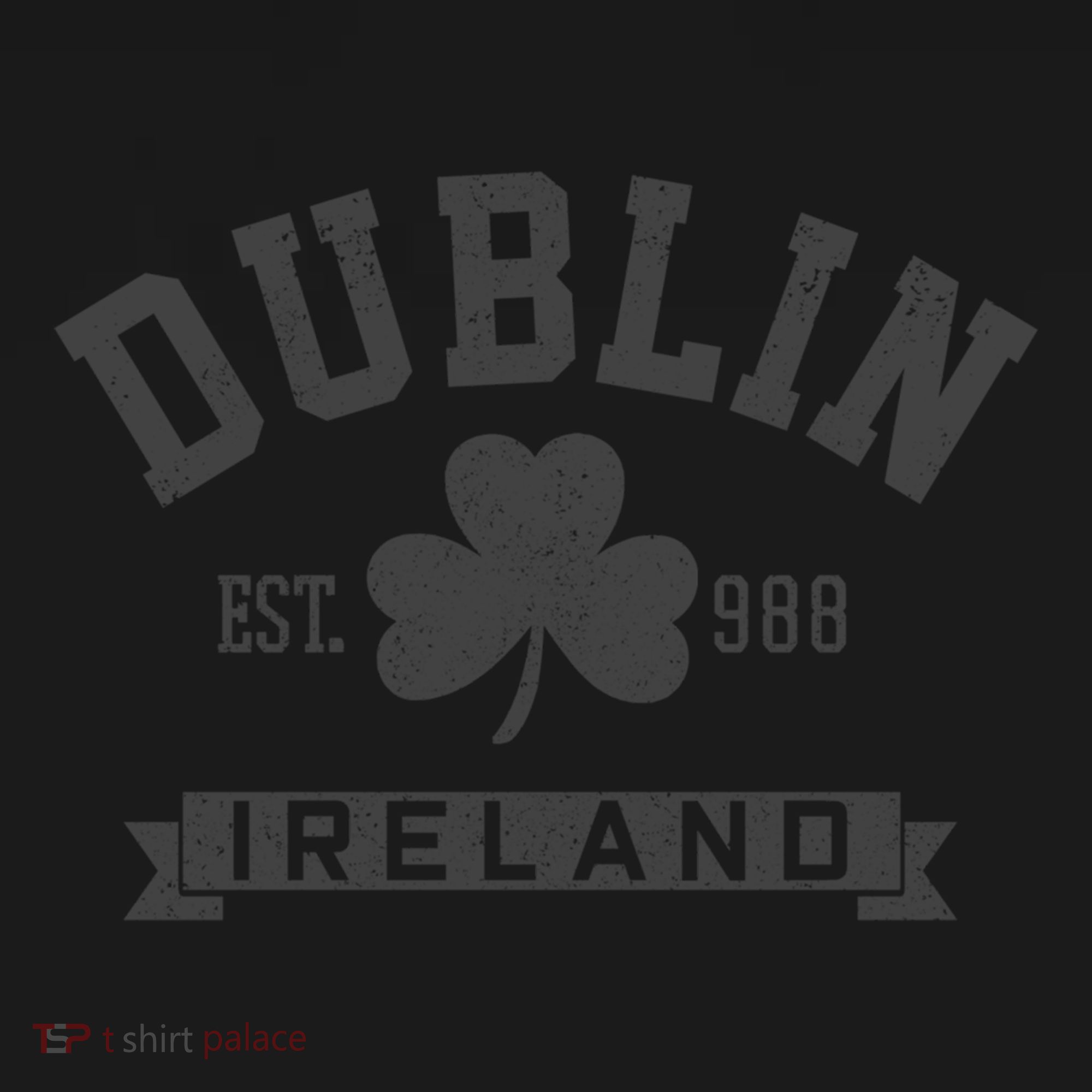 Dublin Ireland Est 988 Clover Leaf Shamrock St Patricks Day Gift Bucket Hat