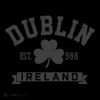 Dublin Ireland Est 988 Clover Leaf Shamrock St Patricks Day Gift Women's Hoodie thumb 2