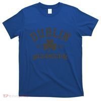 Dublin Ireland Est 988 Clover Leaf Shamrock St Patricks Day Gift T-Shirt thumb 0