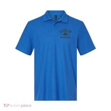Dublin Ireland Est 988 Clover Leaf Shamrock St Patricks Day Gift Polo