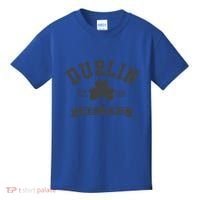 Dublin Ireland Est 988 Clover Leaf Shamrock St Patricks Day Gift Kids T-Shirt thumb 0