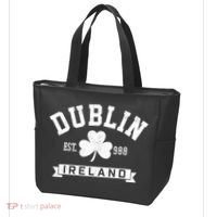 Dublin Ireland Est 988 Clover Leaf Shamrock St Patricks Day Gift Tote Bag thumb 3