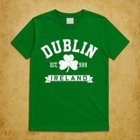 Dublin Ireland Est 988 Clover Leaf Shamrock St Patricks Day Gift T-Shirt thumb 5