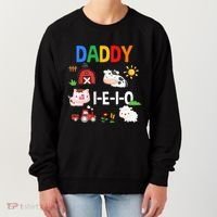 Daddy I E I O Farm Party 3rd Birthday Women's Sweatshirt thumb 0