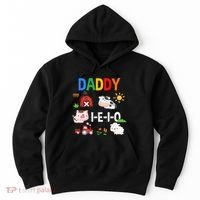 Daddy I E I O Farm Party 3rd Birthday Hoodie thumb 0