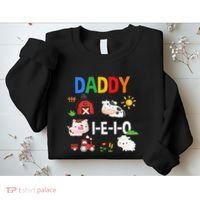 Daddy I E I O Farm Party 3rd Birthday Sweatshirt thumb 2