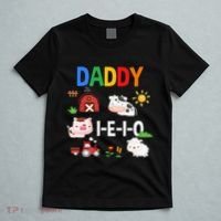 Daddy I E I O Farm Party 3rd Birthday T-Shirt thumb 5