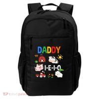 Daddy I E I O Farm Party 3rd Birthday Backpack thumb 0