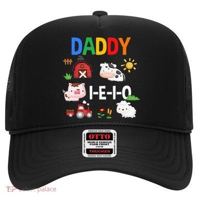 Daddy I E I O Farm Party 3rd Birthday Hat