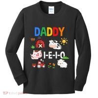 Daddy I E I O Farm Party 3rd Birthday Kids Long Sleeve Shirt thumb 0
