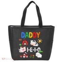 Daddy I E I O Farm Party 3rd Birthday Tote Bag thumb 0