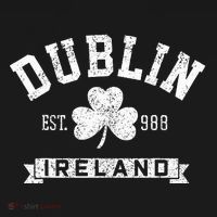 Dublin Ireland Est 988 Shamrock St. Patricks Day Women's Tank Top thumb 5