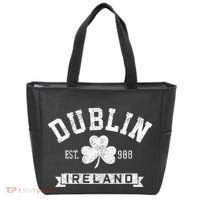 Dublin Ireland Est 988 Shamrock St. Patricks Day Tote Bag thumb 0