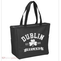 Dublin Ireland Est 988 Shamrock St. Patricks Day Tote Bag thumb 2