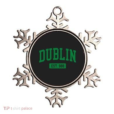 Dublin Ireland Est. 988 Irish Vintage Ornament