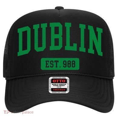 Dublin Ireland Est. 988 Irish Vintage Hat