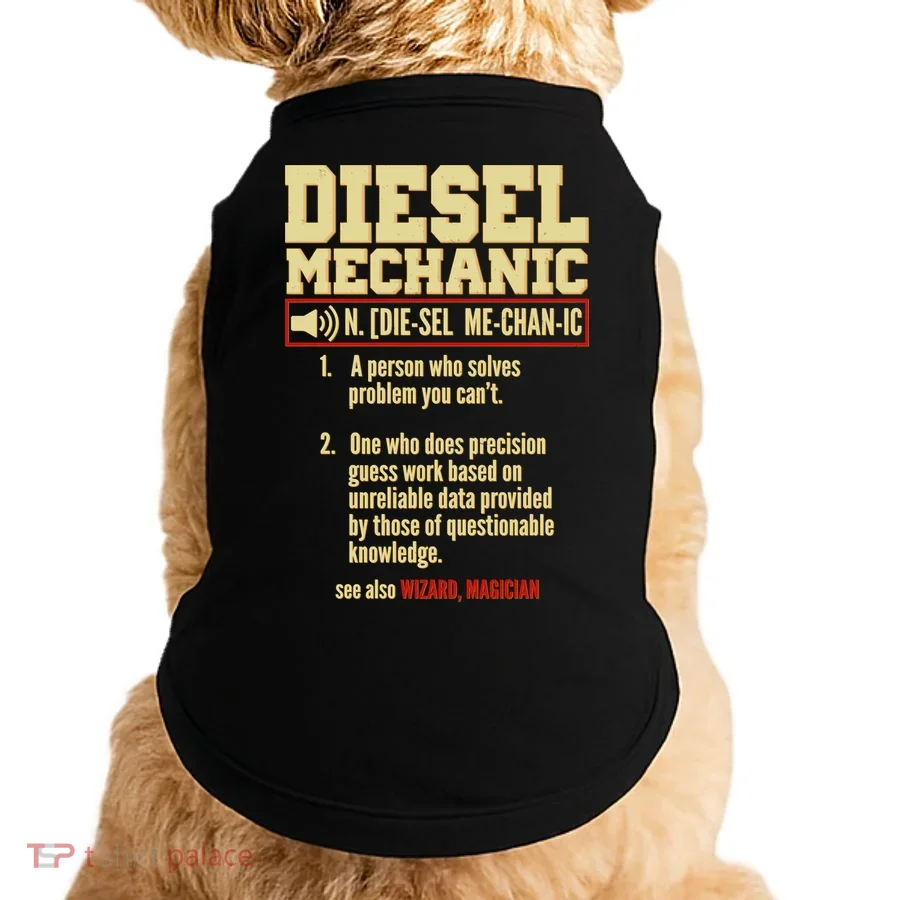 Diesel Mechanic Doggie Tank