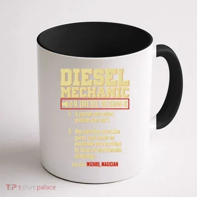 Diesel Mechanic Coffee Mug back