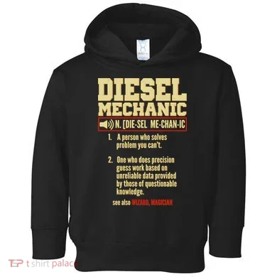 Diesel Mechanic Toddler Hoodie