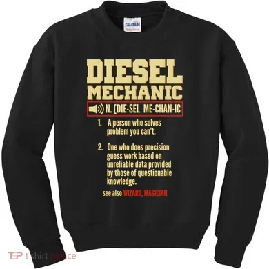 Diesel Mechanic Kids Sweatshirt