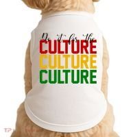 Do It For The Culture African American Pride Doggie Tank thumb 0