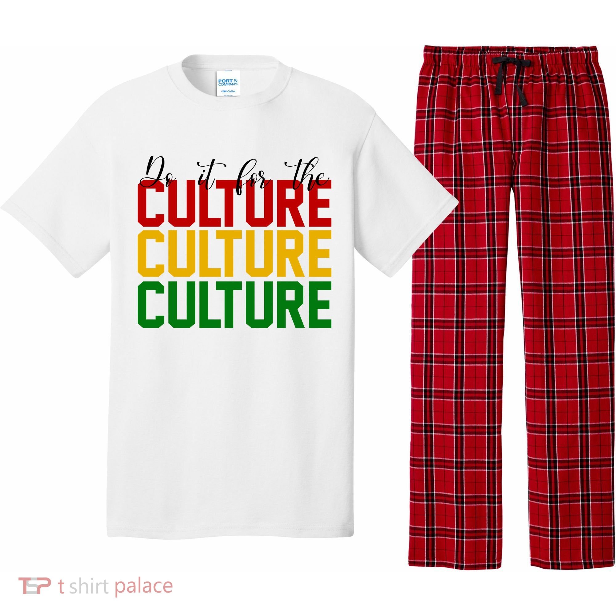 Do It For The Culture African American Pride Pajama Set