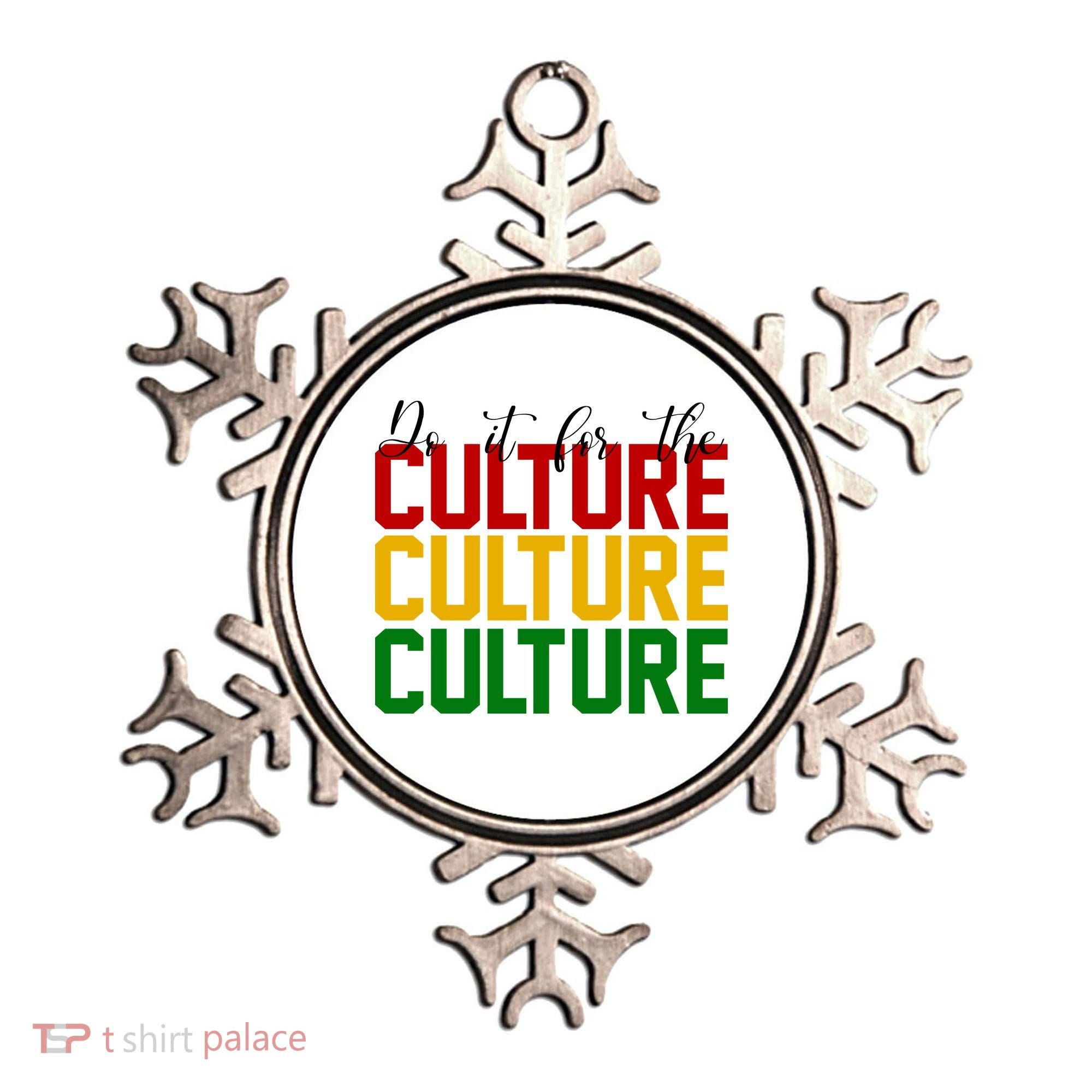 Do It For The Culture African American Pride Ornament