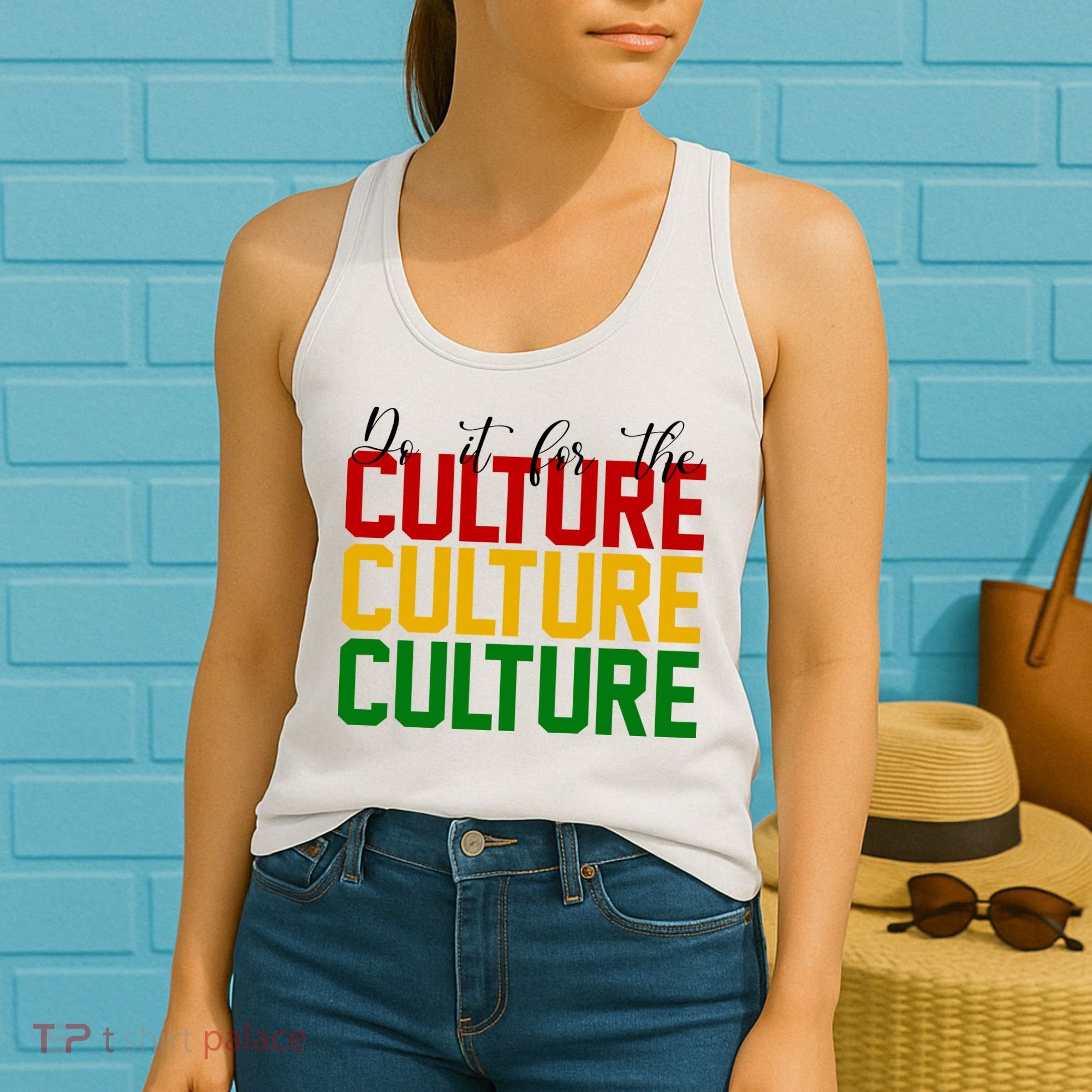 Do It For The Culture African American Pride Women's Tank Top