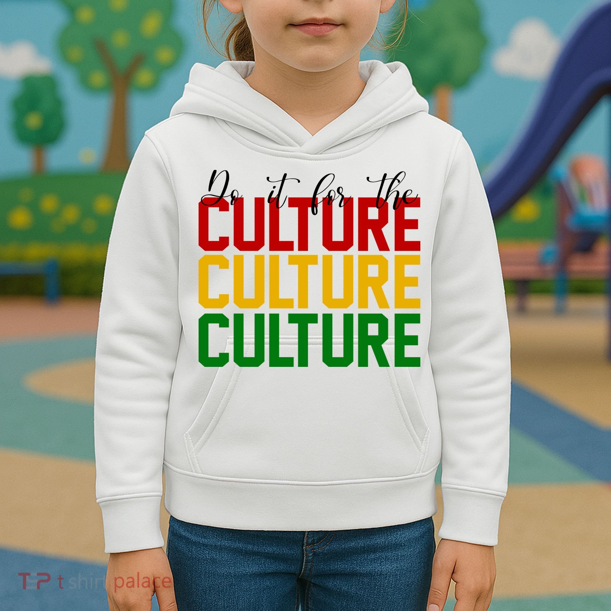Do It For The Culture African American Pride Kids Hoodie