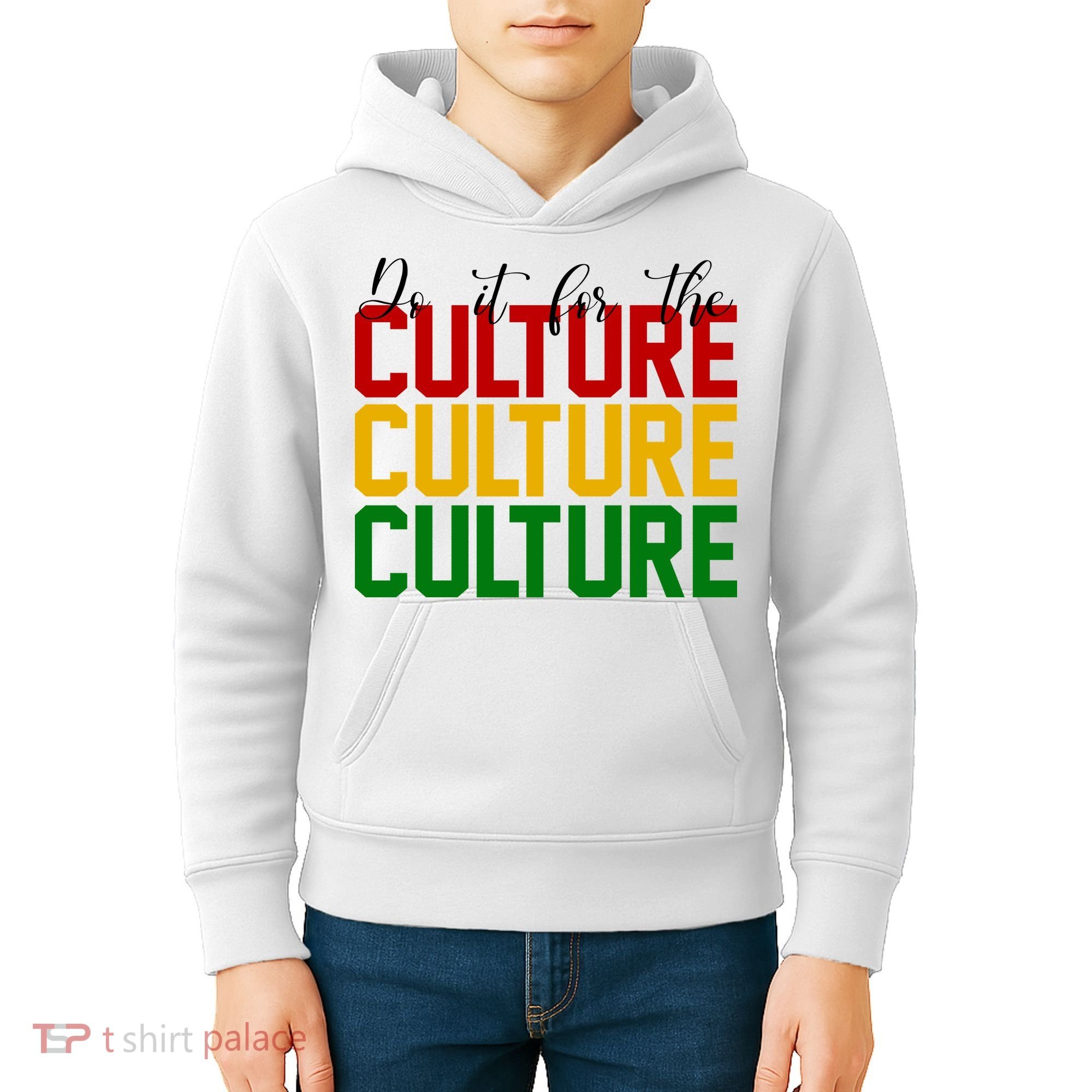 Do It For The Culture African American Pride Kids Hoodie