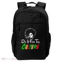 Do It For The Culture Junenth Afro Queen Black History Gift Backpack thumb 0