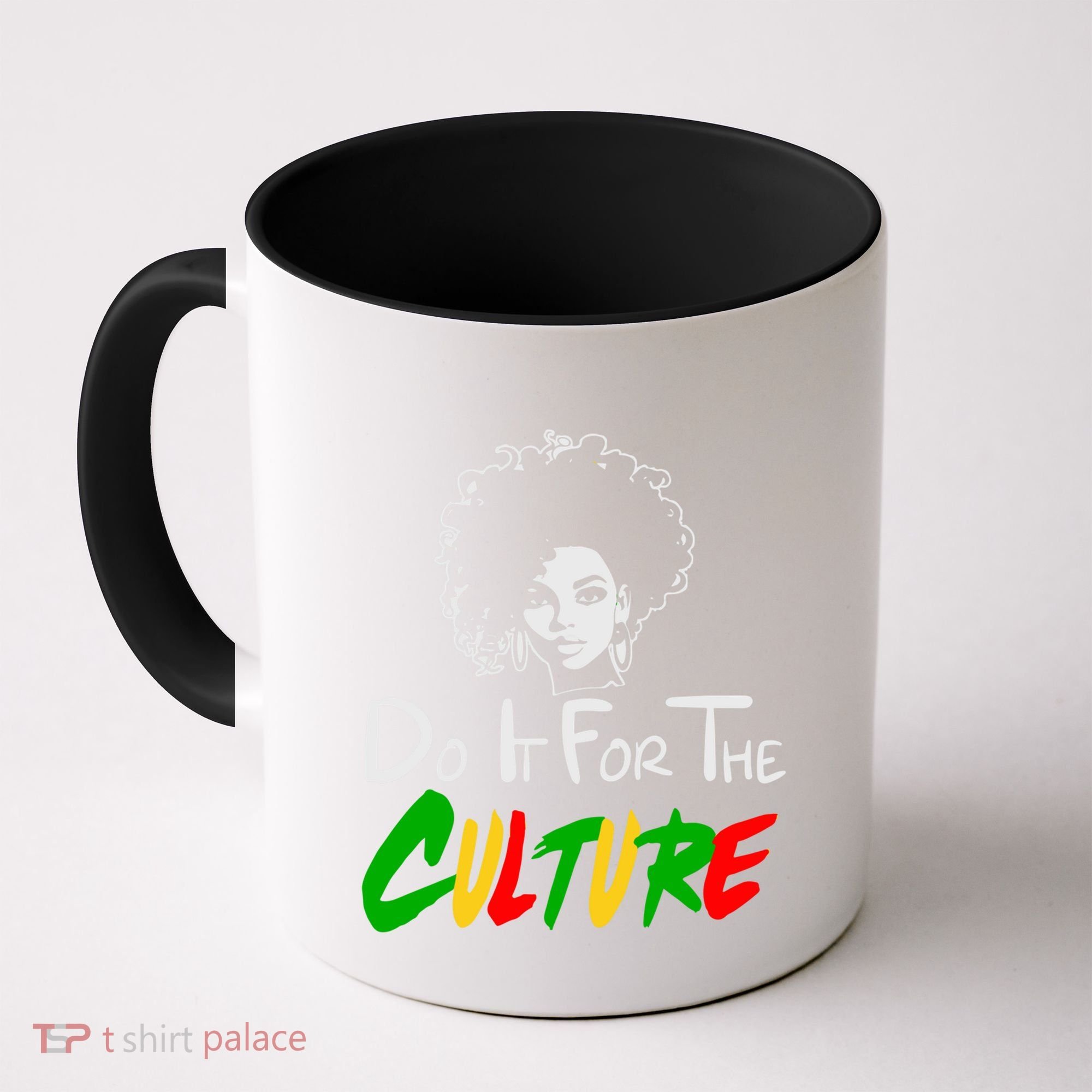 Do It For The Culture Junenth Afro Queen Black History Gift Coffee Mug