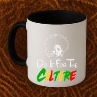 Do It For The Culture Junenth Afro Queen Black History Gift Coffee Mug thumb 2