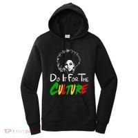 Do It For The Culture Junenth Afro Queen Black History Gift Women's Hoodie thumb 0