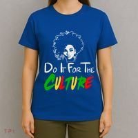 Do It For The Culture Junenth Afro Queen Black History Gift T-Shirt thumb 4