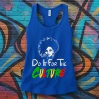 Do It For The Culture Junenth Afro Queen Black History Gift Women's Tank Top thumb 3