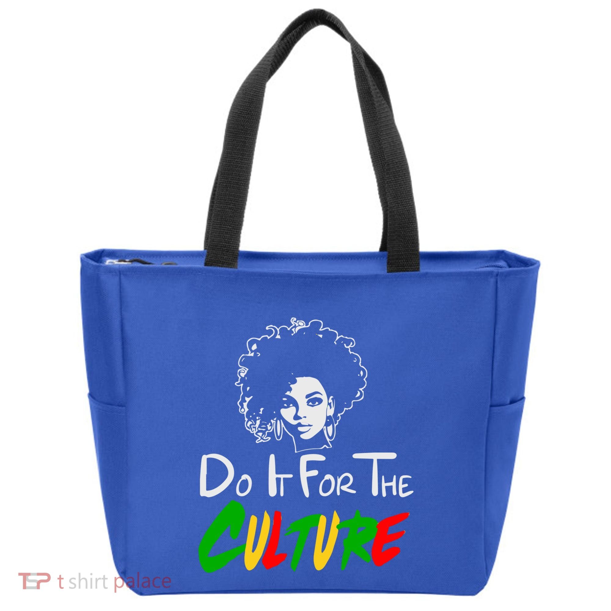 Do It For The Culture Junenth Afro Queen Black History Gift Tote Bag