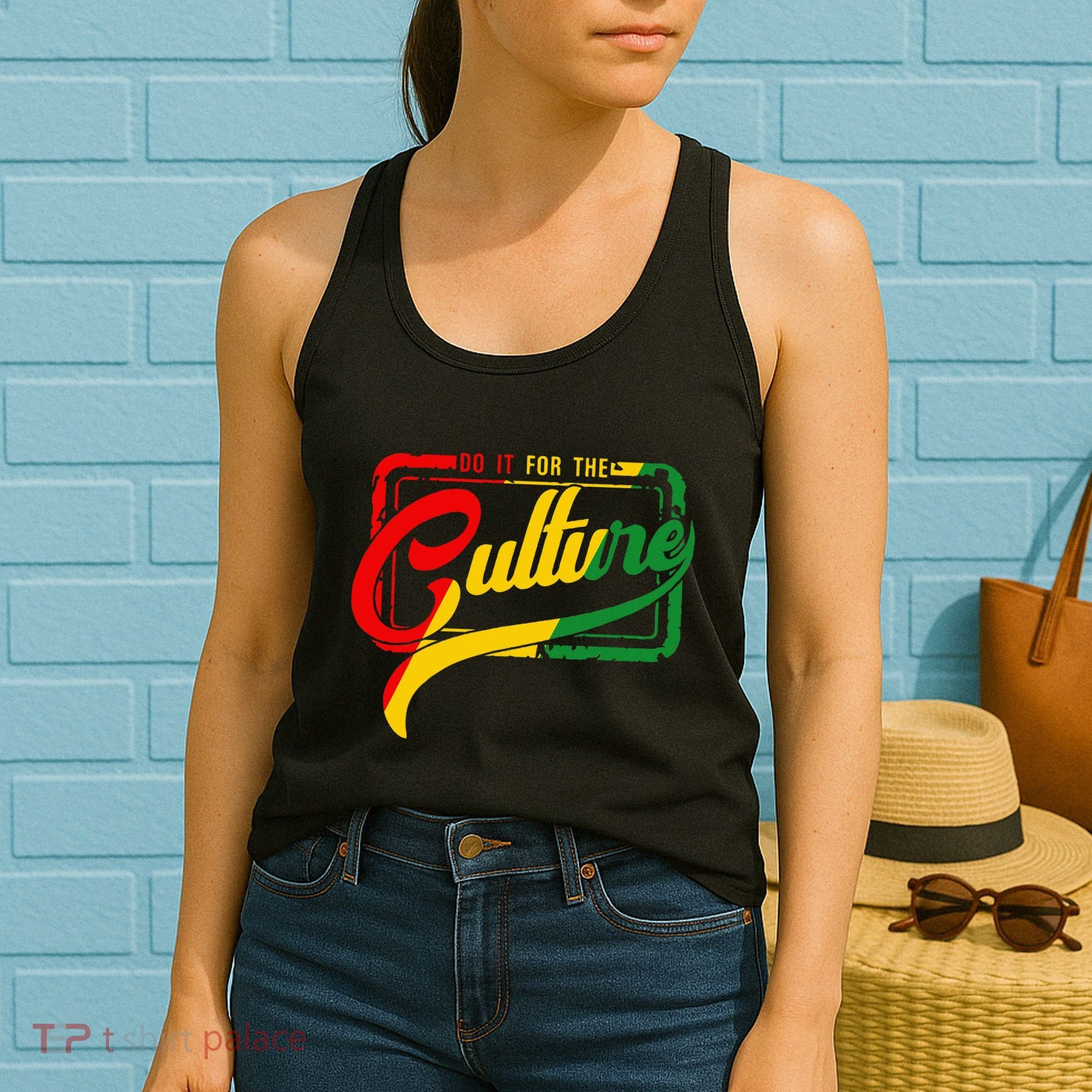 Do It For The Culture Black History Junteenth Freeish 1865 Women's Tank Top