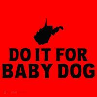Do It For Baby Dog West Virginia Big Jim Justice Santa Hat thumb 1